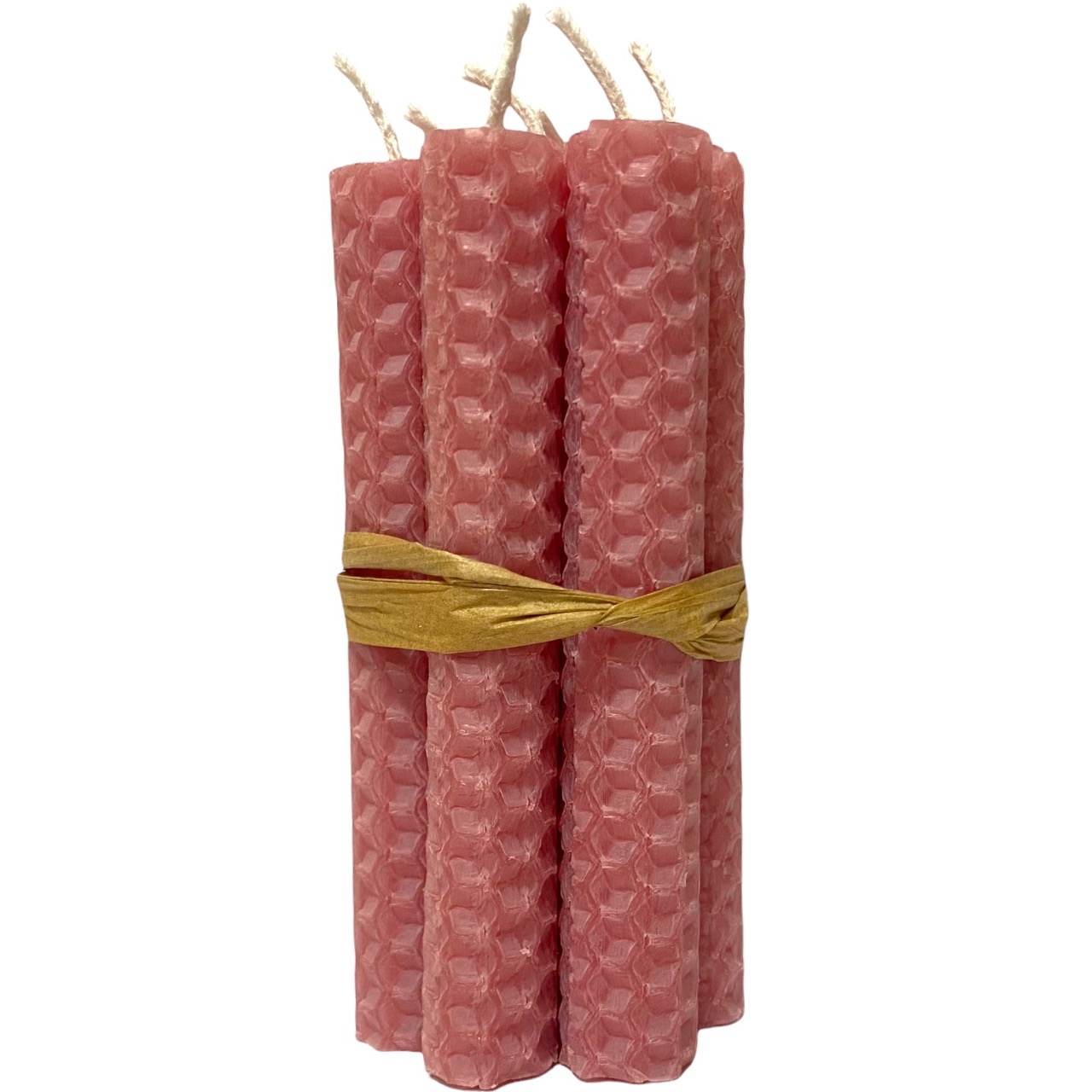 Pink (Salmon) - Beeswax Spell Candles